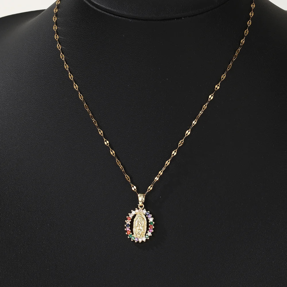 Celestial Mary Necklace