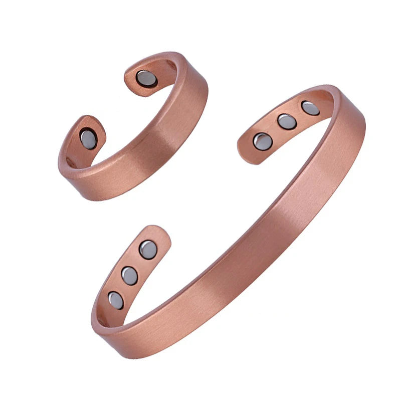Copper Magnetic Jewelry Set – Health Bangles