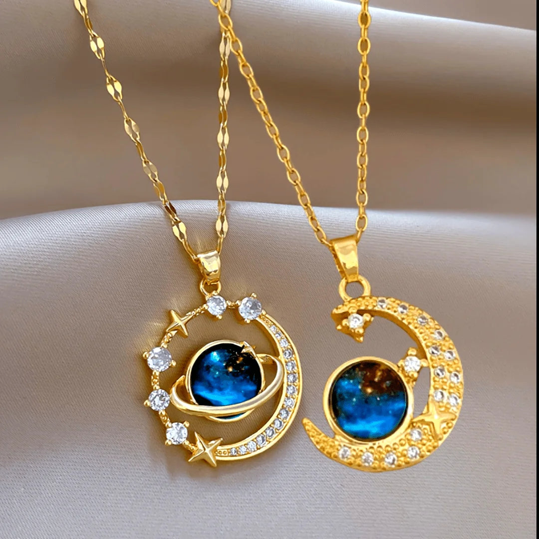 Couple Pendant Necklace – Unisex Chic