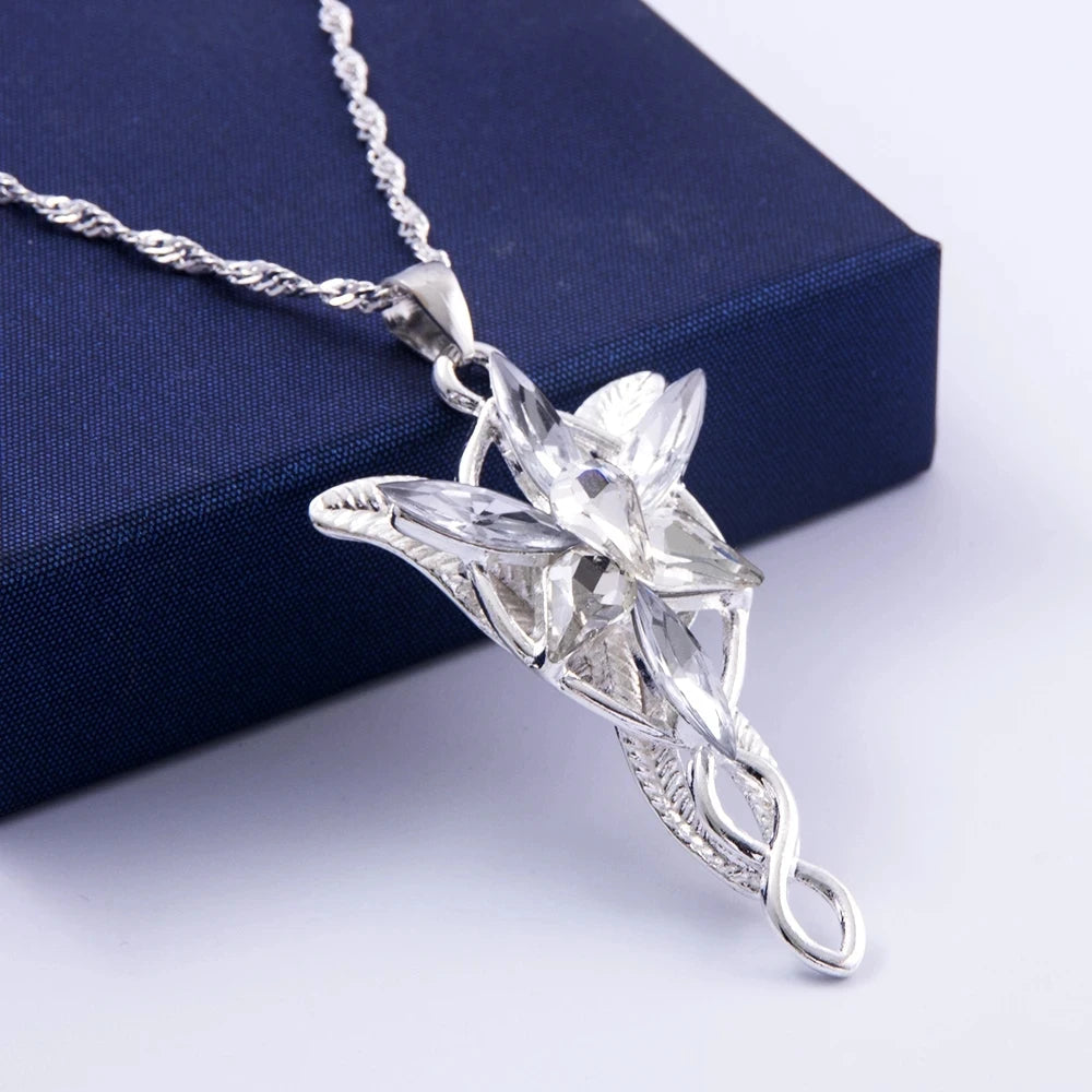 Arwen Evenstar Pendant Necklace – Elegant Choker