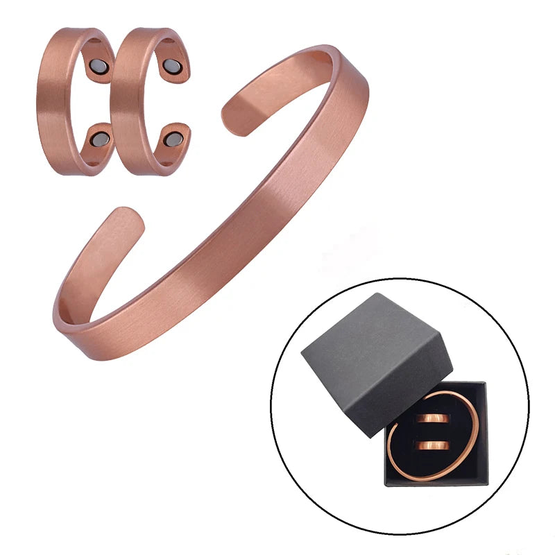 Copper Magnetic Jewelry Set – Health Bangles
