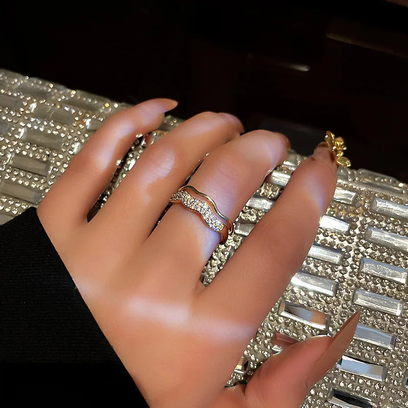 Black Heart Duo Ring