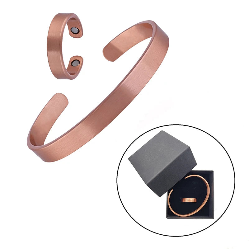 Copper Magnetic Jewelry Set – Health Bangles