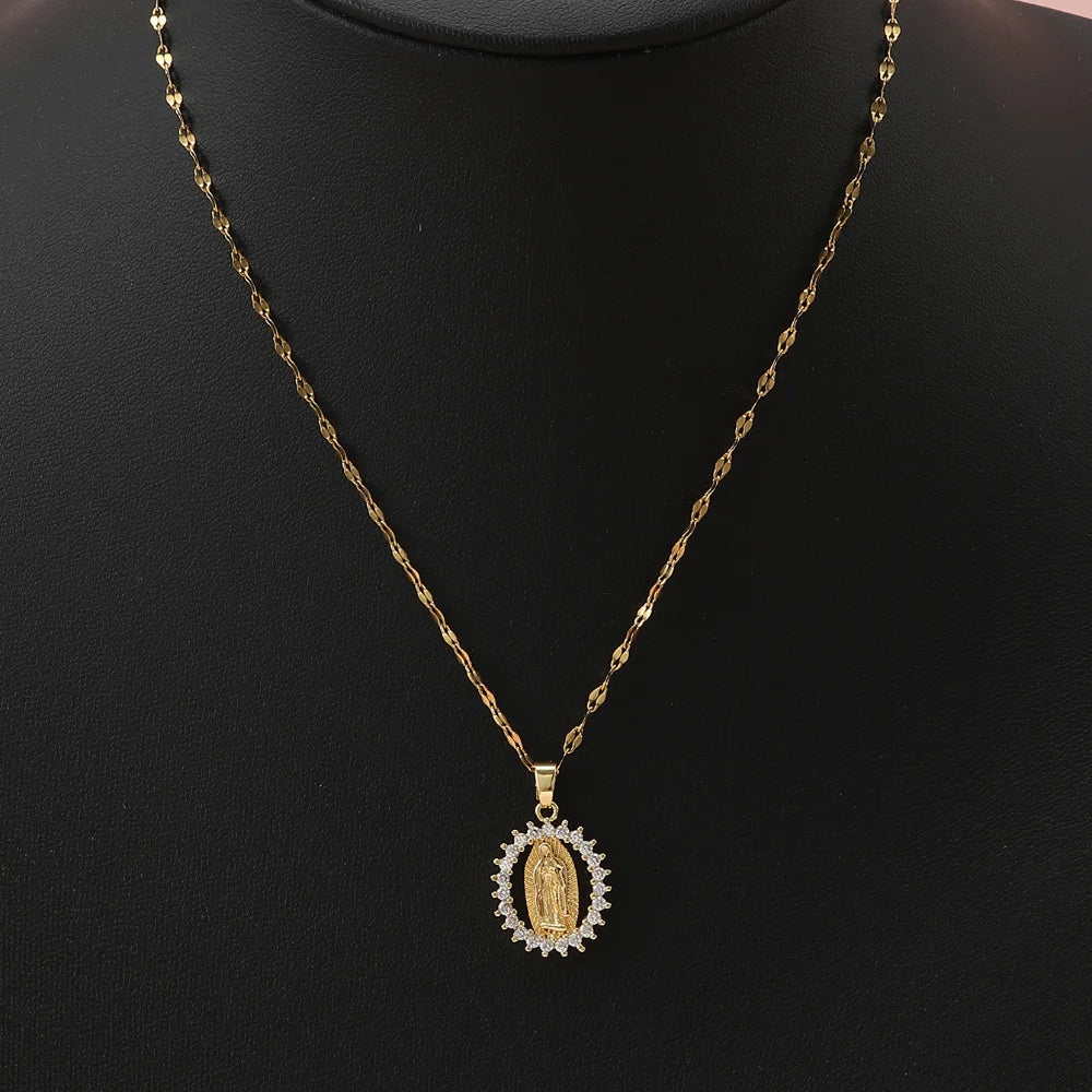 Celestial Mary Necklace